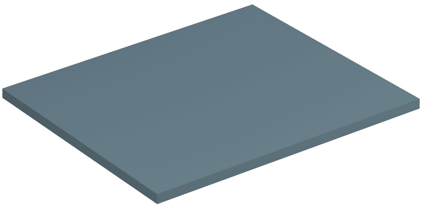 Kludi Icos piano sopra armadietto 60x50 cm blu 50T60O3