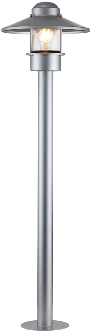 Elstead Lighting Klampenborg lampada da terra per esterni 1x60 W argento KLAMPENBORG-BOL-SIL