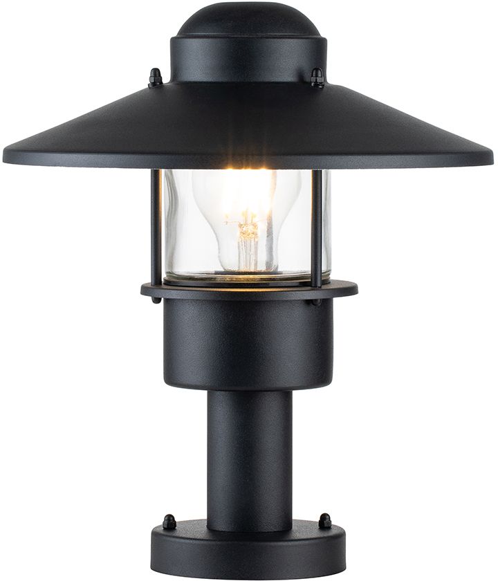 Elstead Lighting Klampenborg lampada da terra per esterni 1x60 W nero KLAMPENBORG-PED-BK