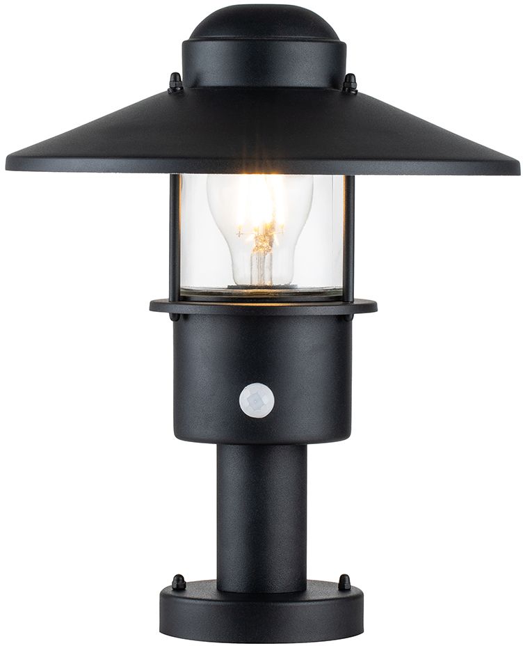 Elstead Lighting Klampenborg lampada da terra per esterni 1x60 W nero KLAMPENBORG-PED-PIR-BK