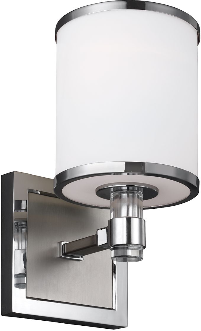 Elstead Lighting Prospect Park lampada da parete 1x60 W cromo-nichel FE-PROSPECT-PARK1