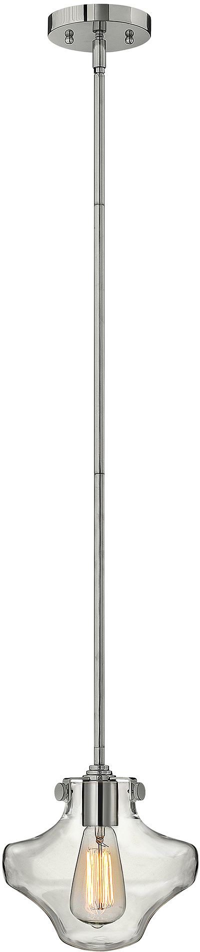 Elstead Lighting Congress lampada sospesa 1x100 W cromo HK-CONGRESS-P-B-CM