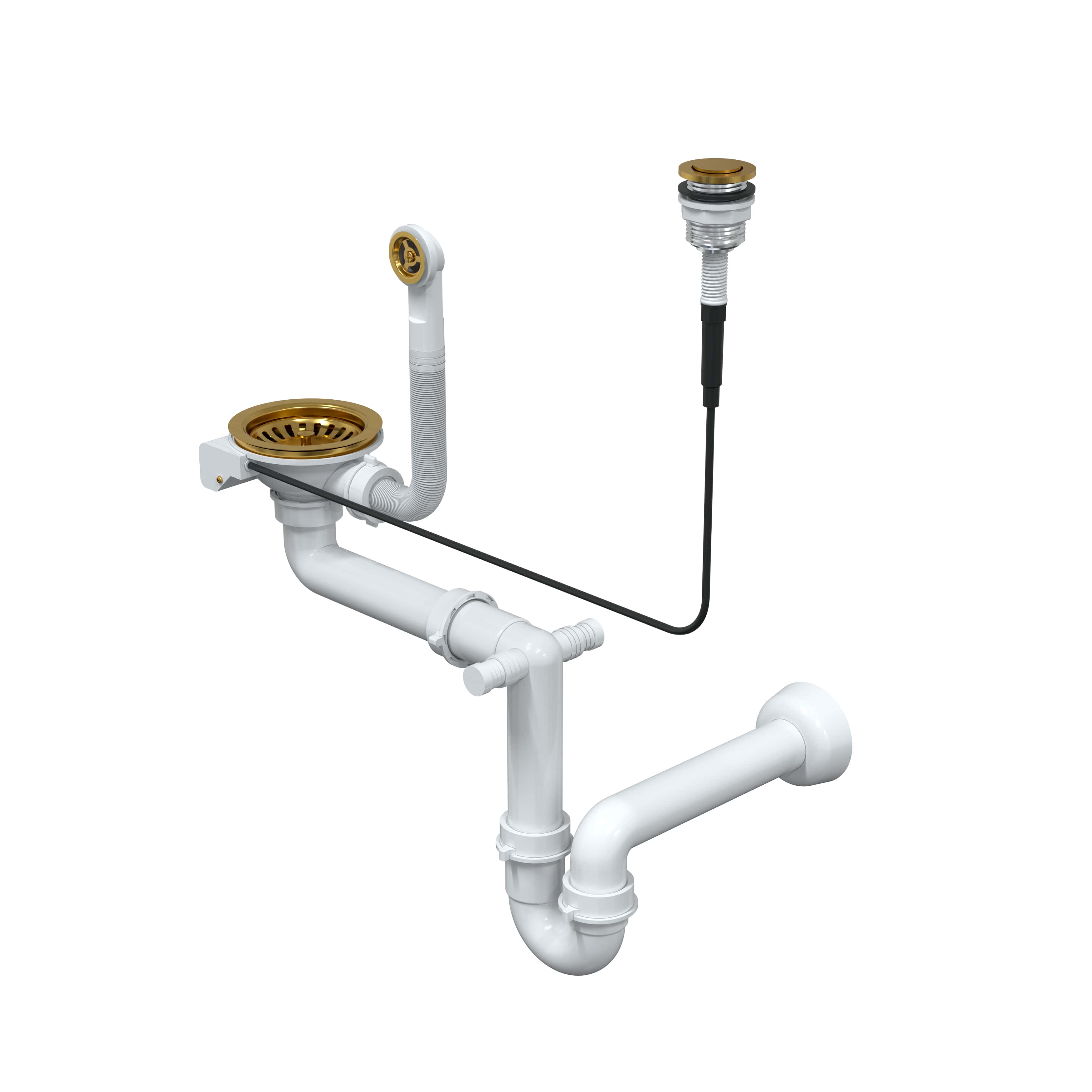 Quadron Save Space scarico per lavello OP1SSG5