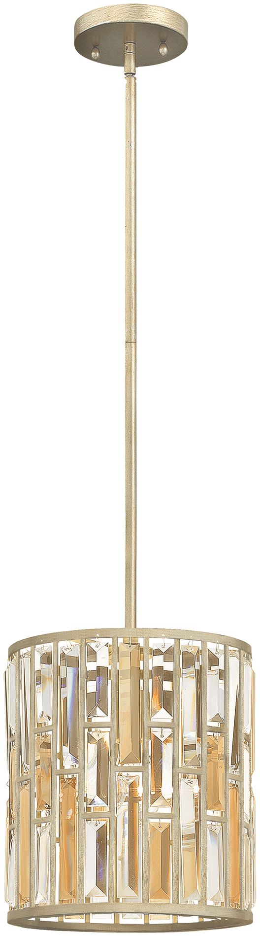 Elstead Lighting Gemma lampada sospesa 1x60 W argento HK-GEMMA-P-A-SL