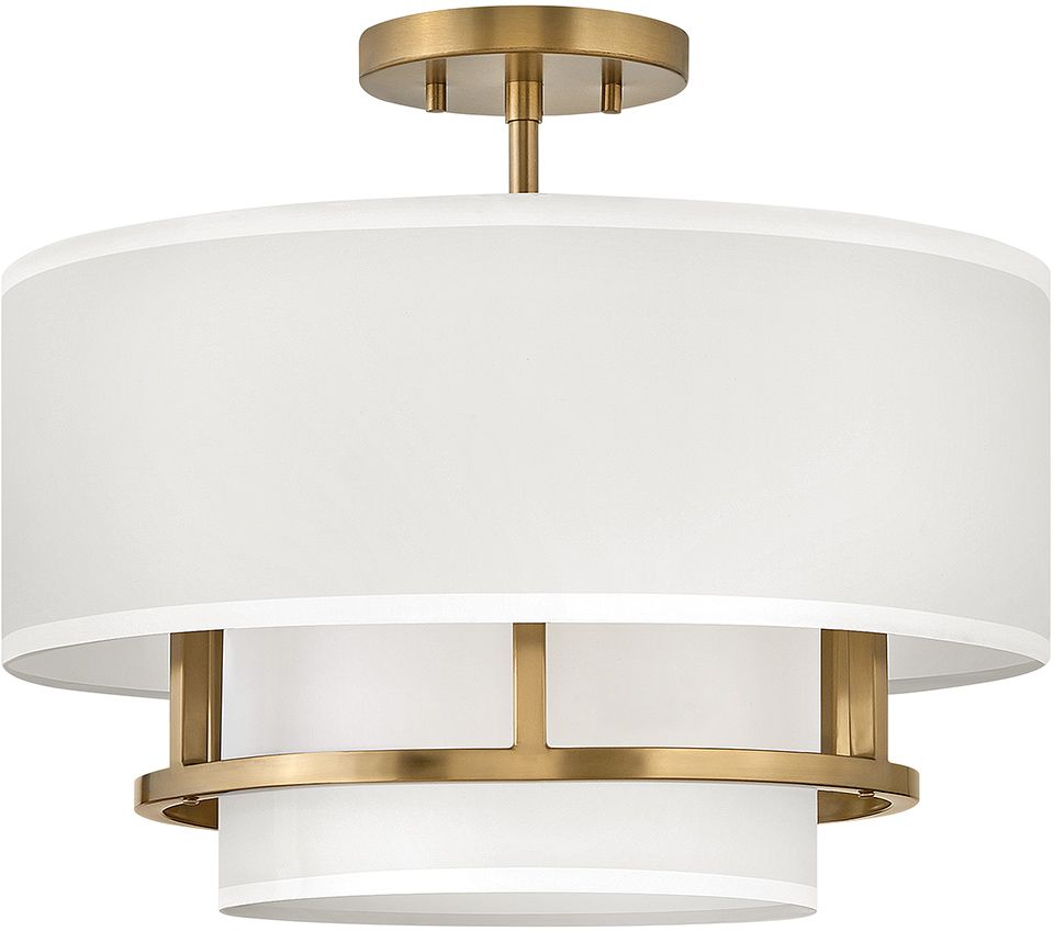 Elstead Lighting Graham lampada sospesa 3x40 W ottone HK-GRAHAM-M-LCB