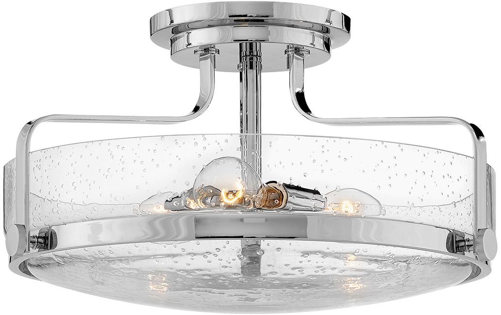 Elstead Lighting Harper lampada da soffitto 3x60 W cromo HK-HARPER-SFM-CM-CS