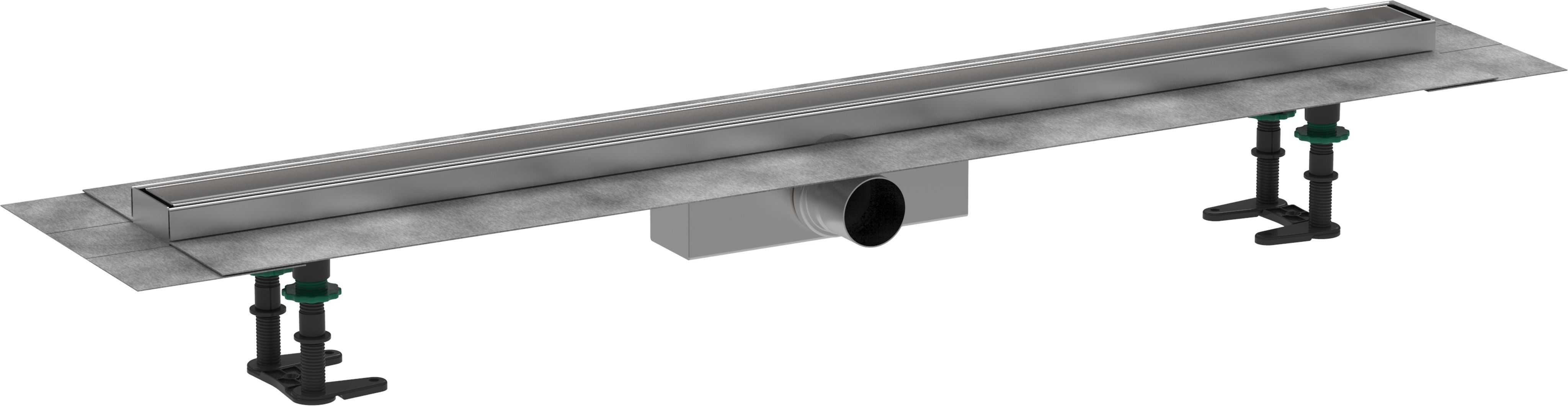 Hansgrohe RainDrain Compact canalina lineare 100 cm acciaio 56183000