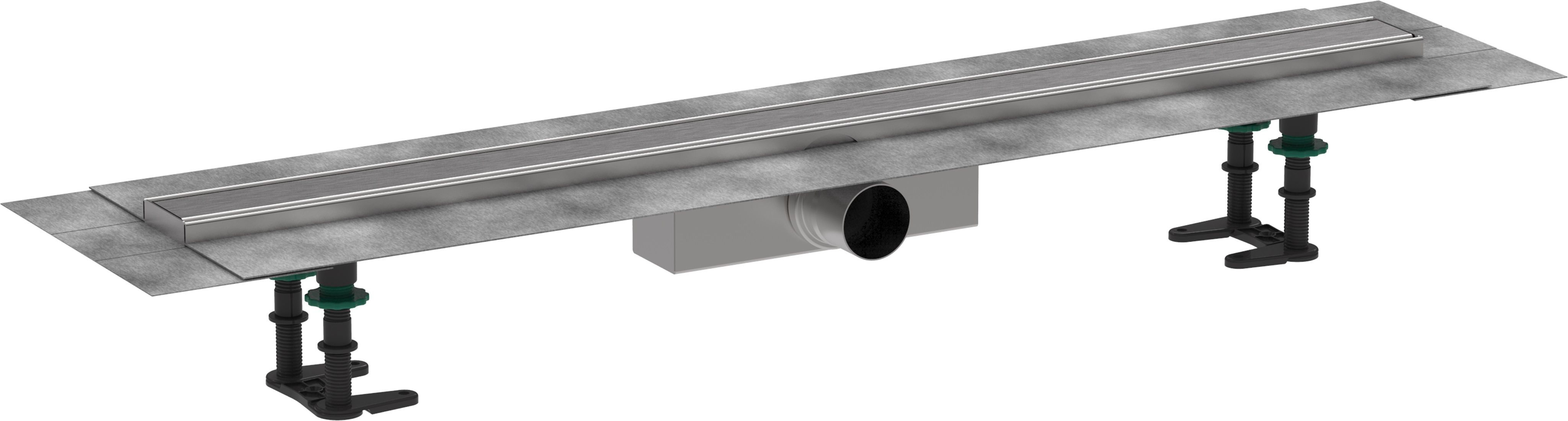 Hansgrohe RainDrain Compact canalina lineare 90 cm acciaio 56180800