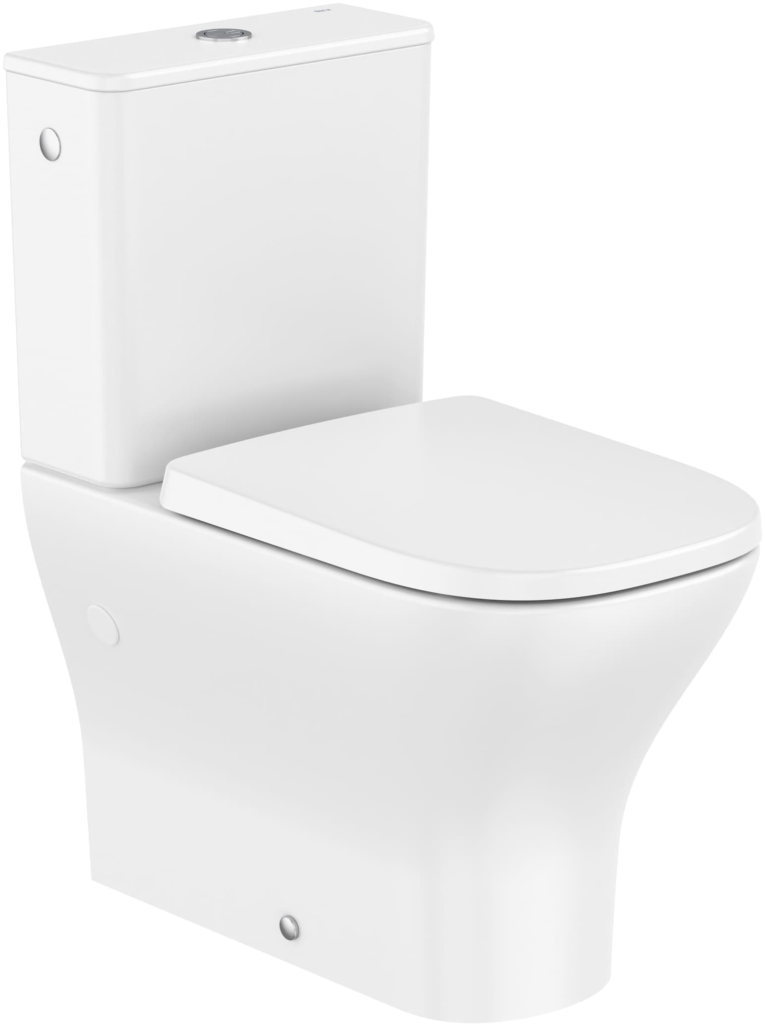 Roca Optica wc monoblocco con scarico a vortice bianco A342V15000