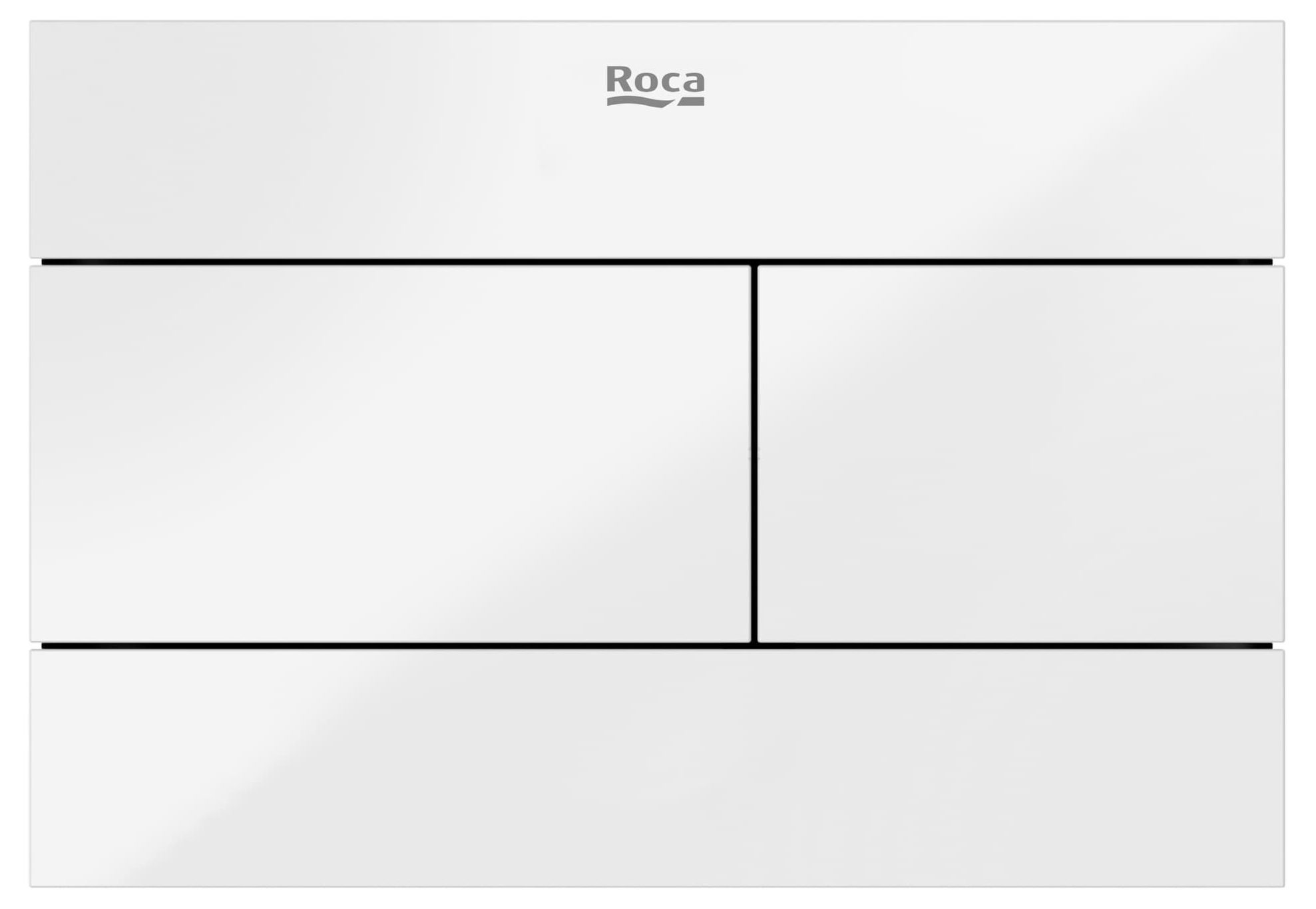 Roca Duplo S placca di comando per WC bianco A890224399