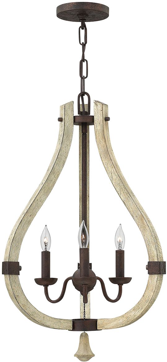 Elstead Lighting Middlefield lampada sospesa 3x60 W ferro HK-MIDDLEFIELD3