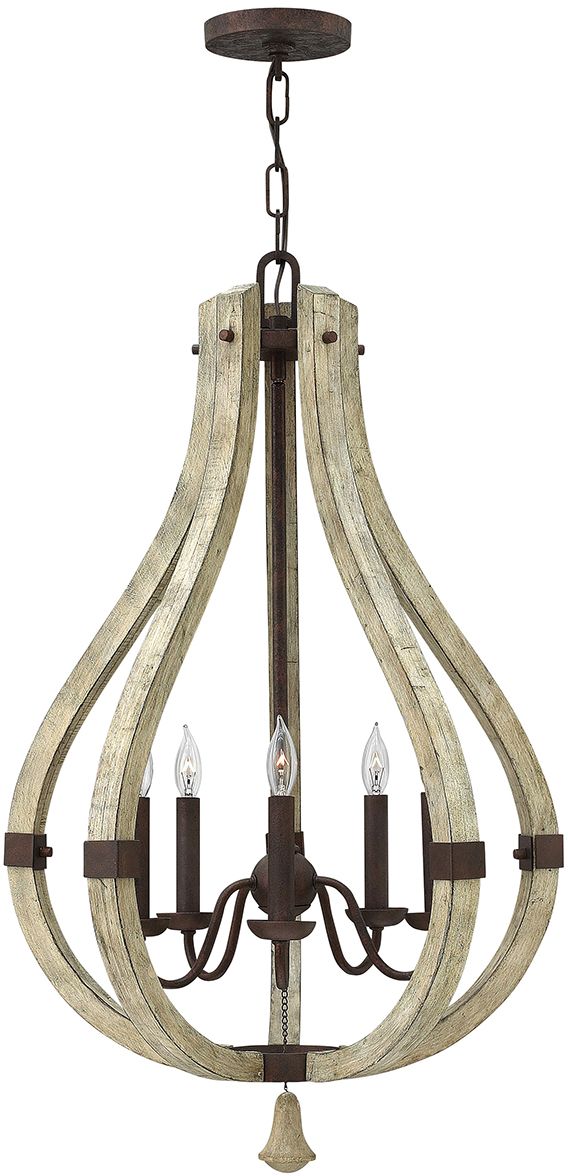 Elstead Lighting Middlefield lampada sospesa 5x60 W ferro HK-MIDDLEFIELD5