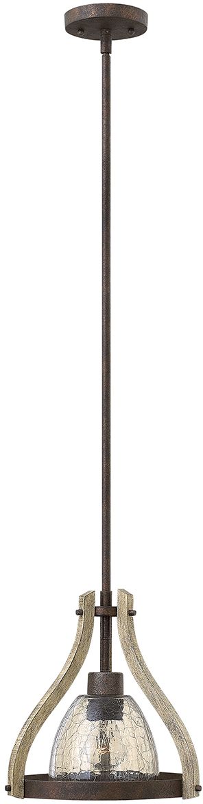 Elstead Lighting Middlefield lampada sospesa 1x60 W ferro HK-MIDDLEFIELDP1
