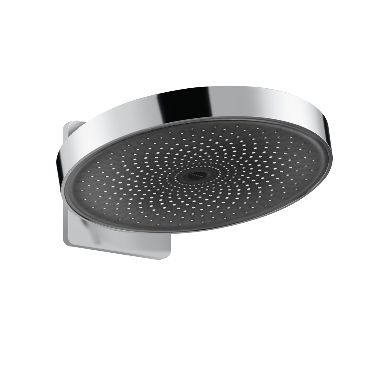 Set soffione doccia Oltens Vann 37007100, braccio da parete Oltens Krafta 39403100