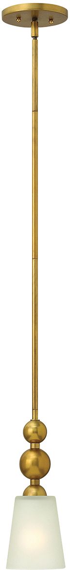 Elstead Lighting Zelda lampada sospesa 1x60 W ottone HK-ZELDA-P-A-VS