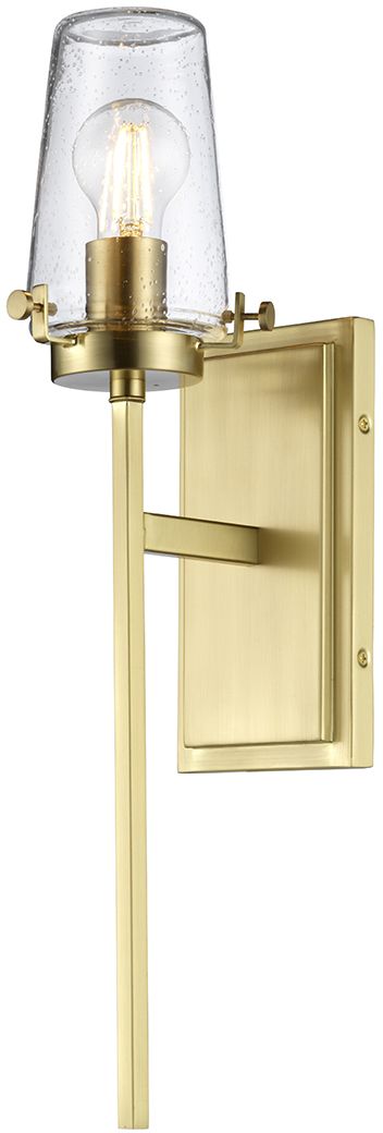 Elstead Lighting Alton lampada da parete 1x40 W ottone KL-ALTON1-BATH-BB