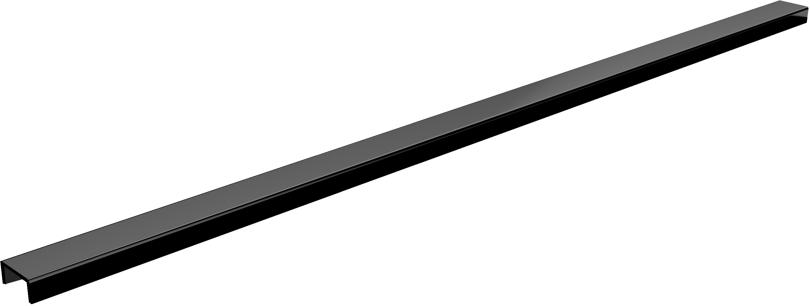 Schedpol Slim Black Range mascherina della canalina lineare 110 cm nero 10.058/SLX/DPCM