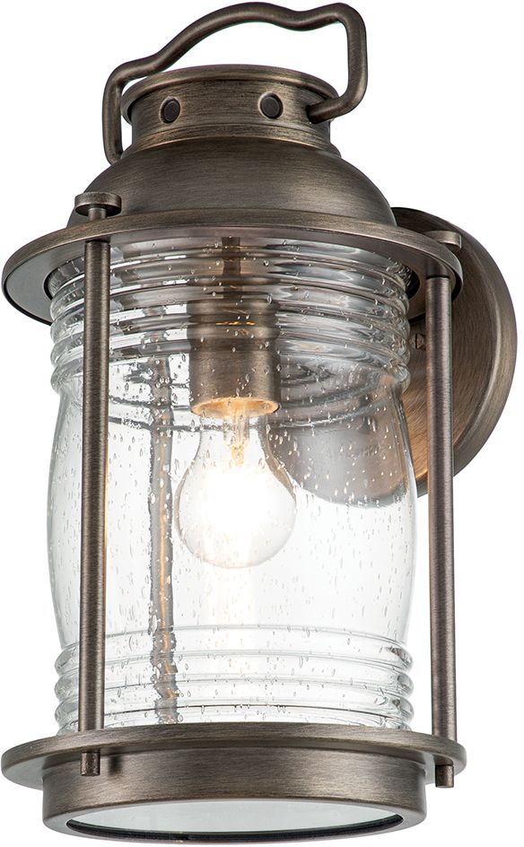 Elstead Lighting Ashland Bay lampada da parete 1x60 W marrone KL-ASHLANDBAY2-L-BU
