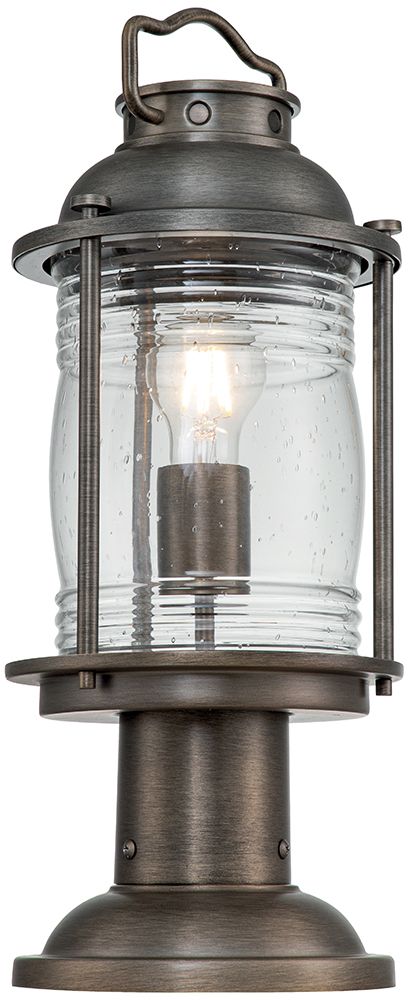 Elstead Lighting Ashland Bay lampada da terra per esterni 1x60 W marrone KL-ASHLANDBAY3-M-BU