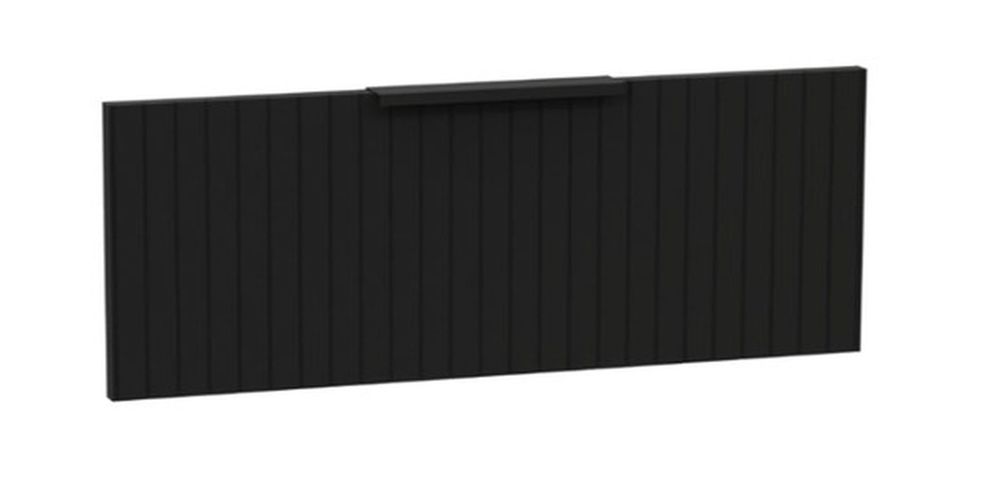 Excellent Tuto 2.0 facciata dell'armadietto 80x2x24.6 cm sottolavabo sospeso nero MLEX.2151.800.03.BK