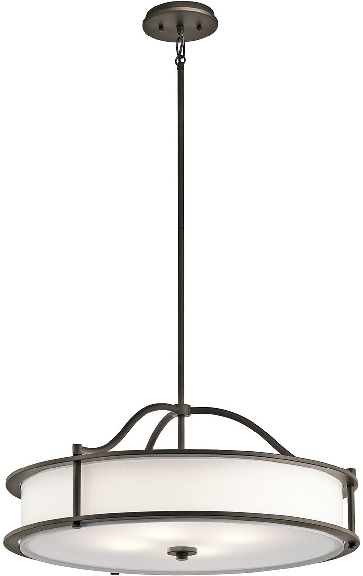 Elstead Lighting Emory lampada sospesa 4x60 W marrone KL-EMORY-P-M-OZ
