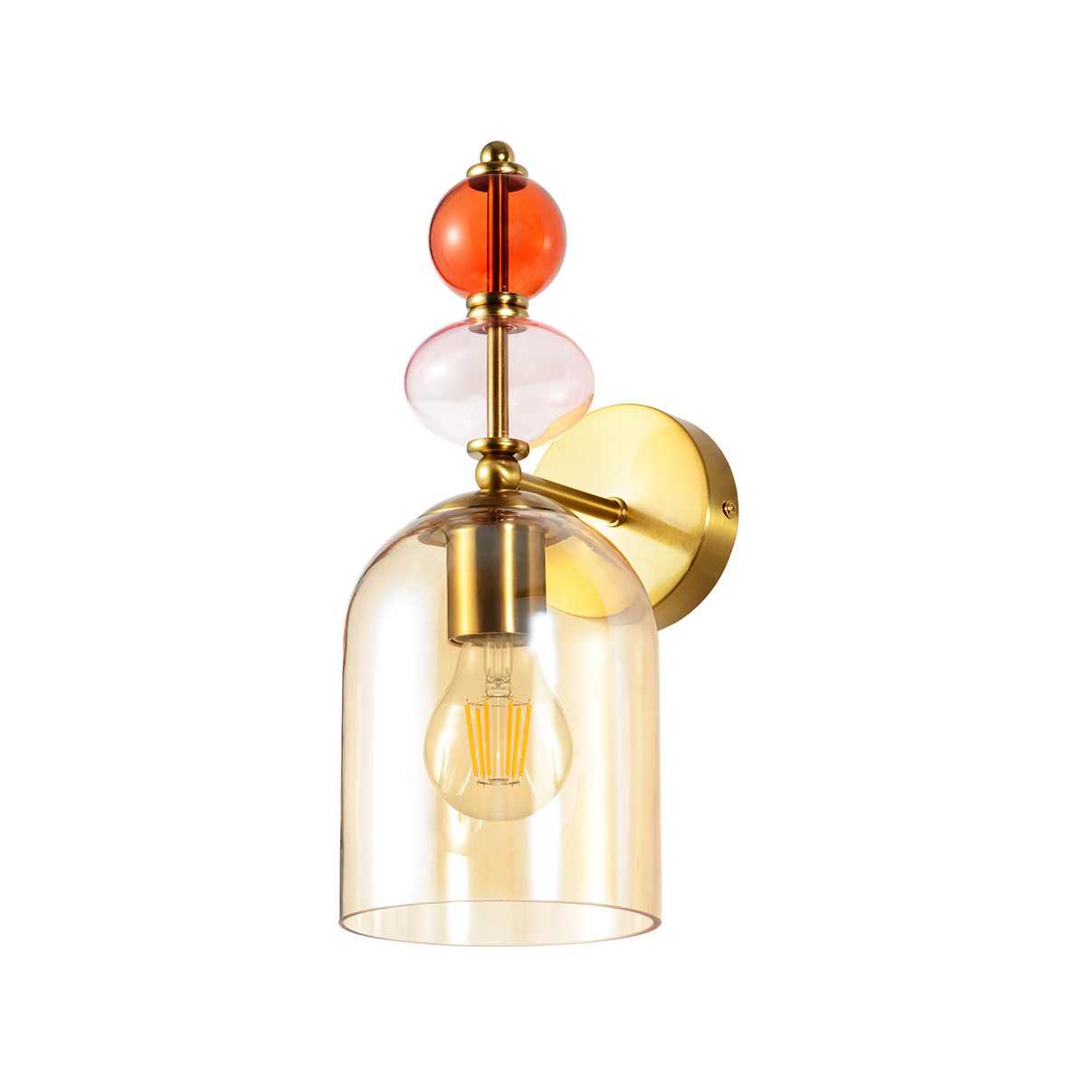 Light Prestige Tropea lampada da parete 1x15 W ambra LP-2004/1W AM