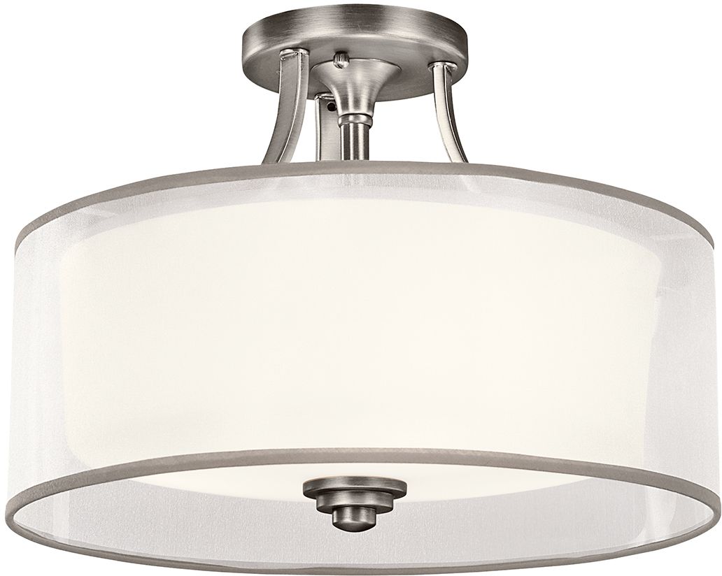 Elstead Lighting Lacey lampada da soffitto 3x40 W bianco KL-LACEY-SF-AP