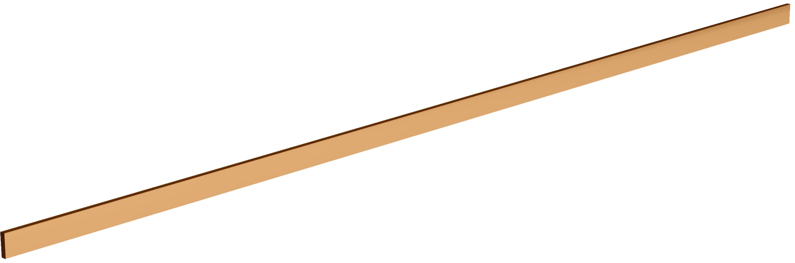Schedpol Slit Copper mascherina della canalina lineare 90 cm rame 10.053/BV/DPM