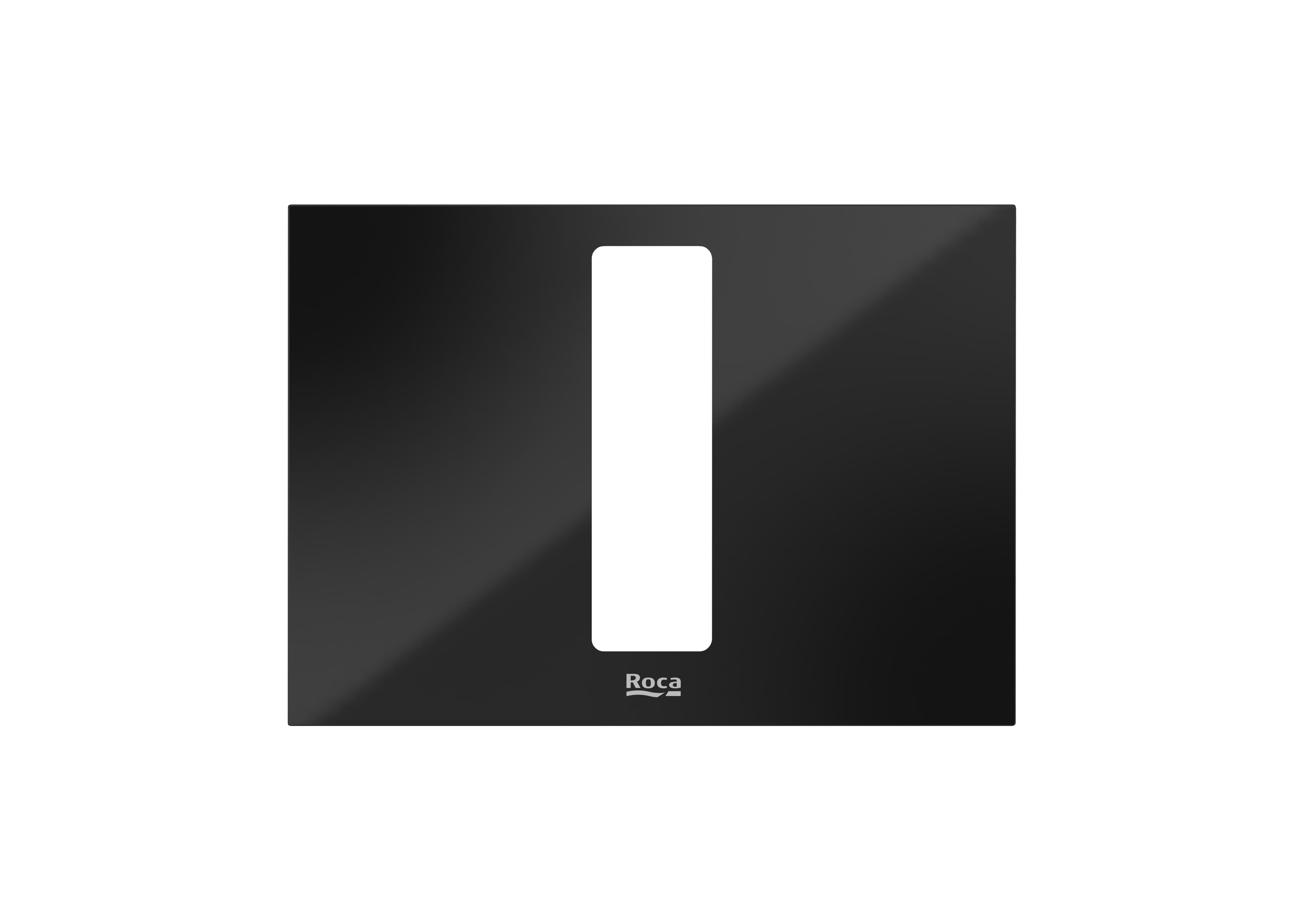 Roca Duplo S piastra della placca di comando per WC nero A890521388