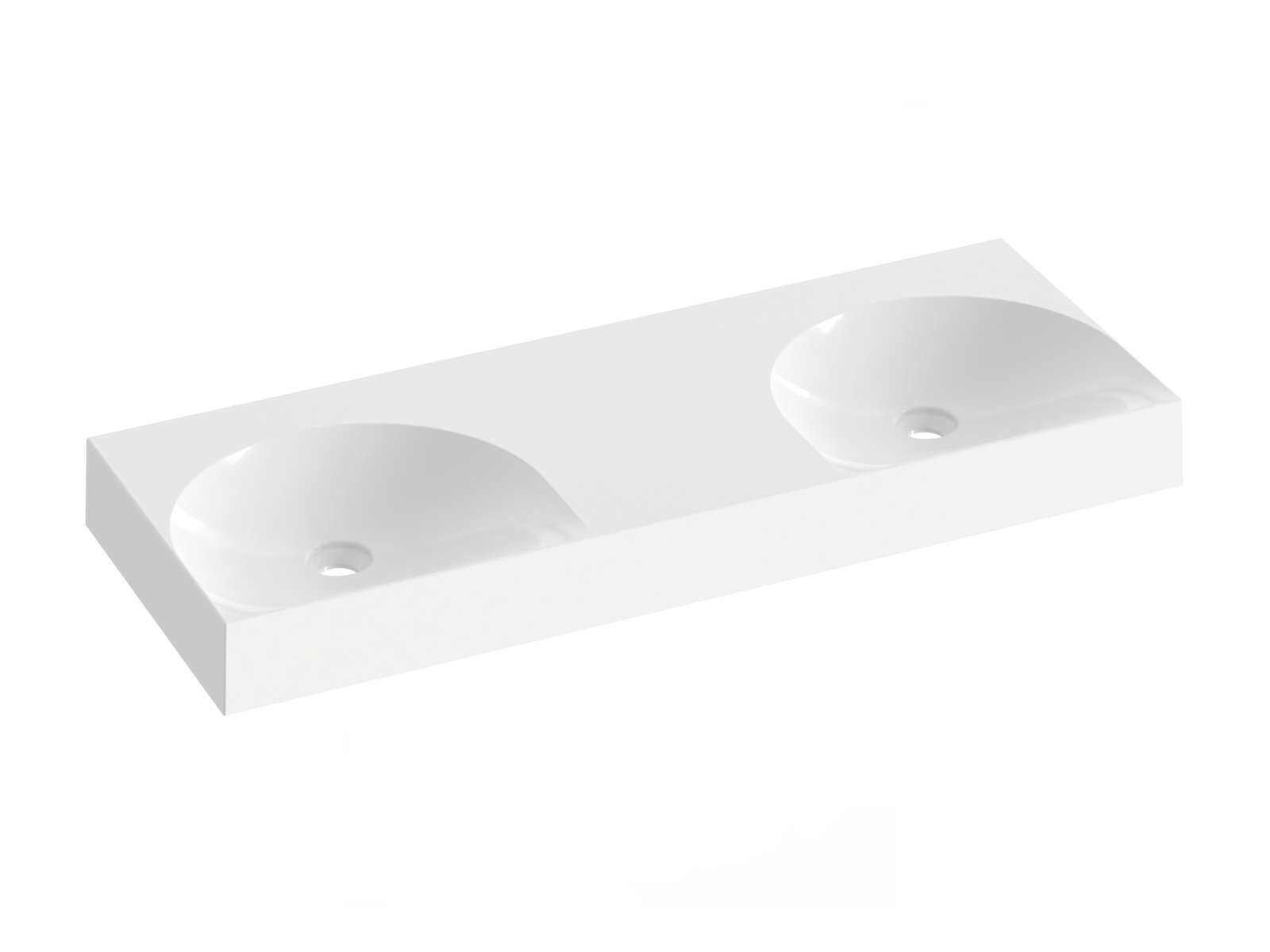 Ravak Lite lavabo 120x45 cm rettangolare da mobile bianco XJX01312001