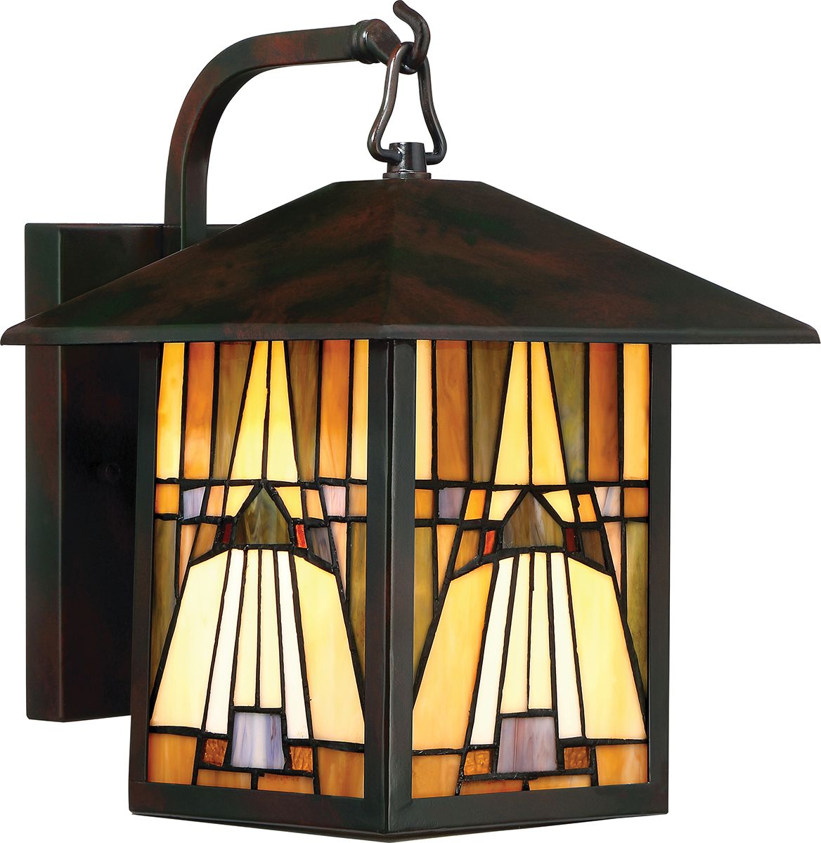 Elstead Lighting Inglenook Outdoor lampada da parete per esterni 1x60 W marrone QZ-INGLENOOK2-M
