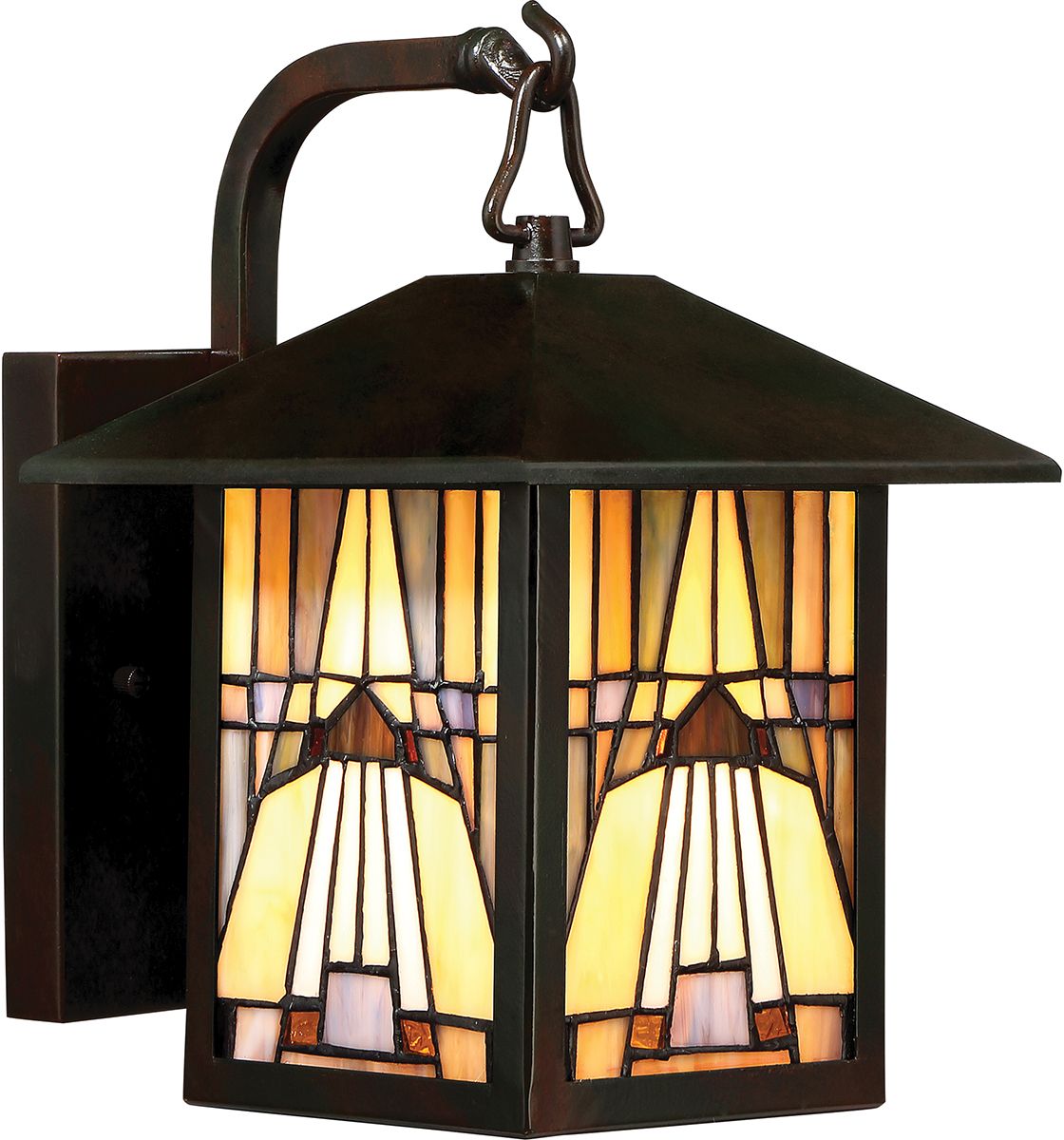 Elstead Lighting Inglenook Outdoor lampada da parete per esterni 1x60 W marrone QZ-INGLENOOK2-S