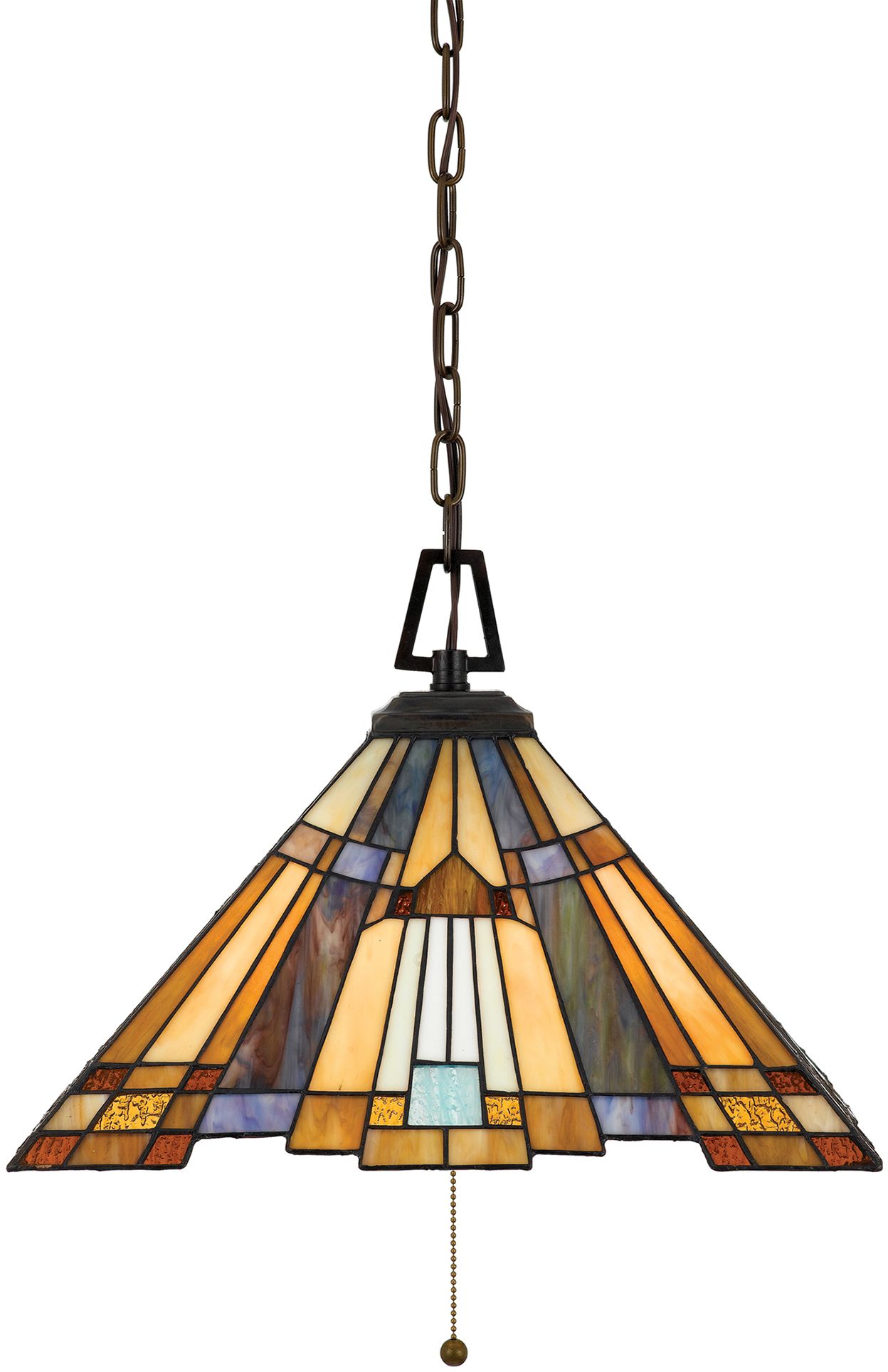 Elstead Lighting Inglenook lampada sospesa 3x60 W marrone QZ-INGLENOOK-P-A