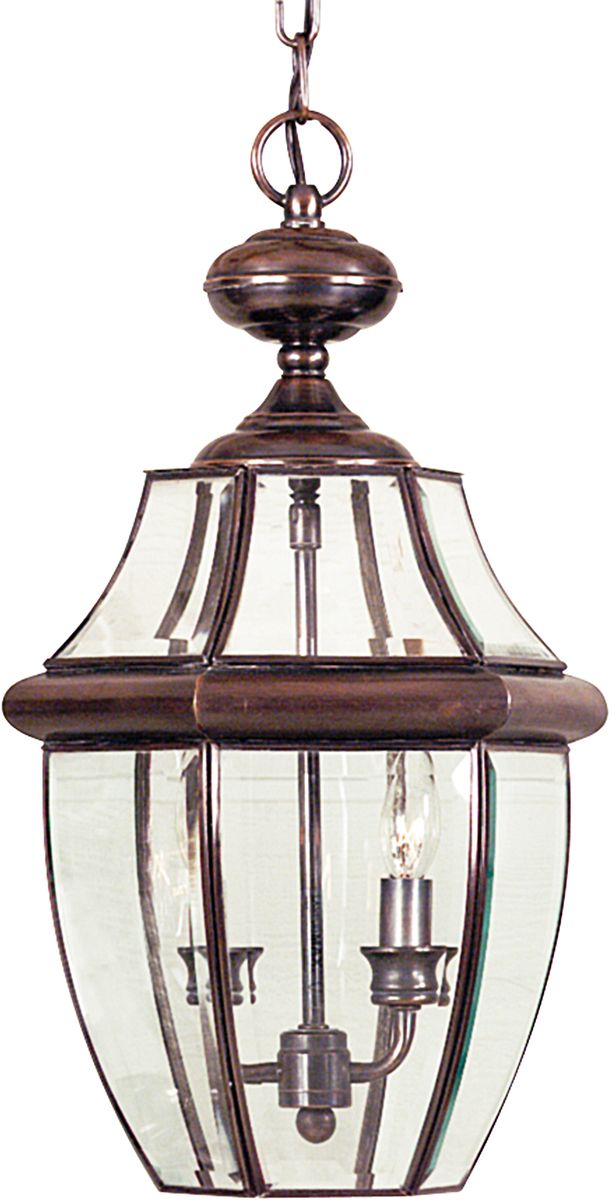 Elstead Lighting Newbury lampada sospesa 2x60 W rame QZ-NEWBURY8-L-AC