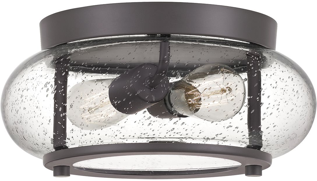 Elstead Lighting Trilogy plafoniera 2x40 W marrone QZ-TRILOGY-FS-OZ