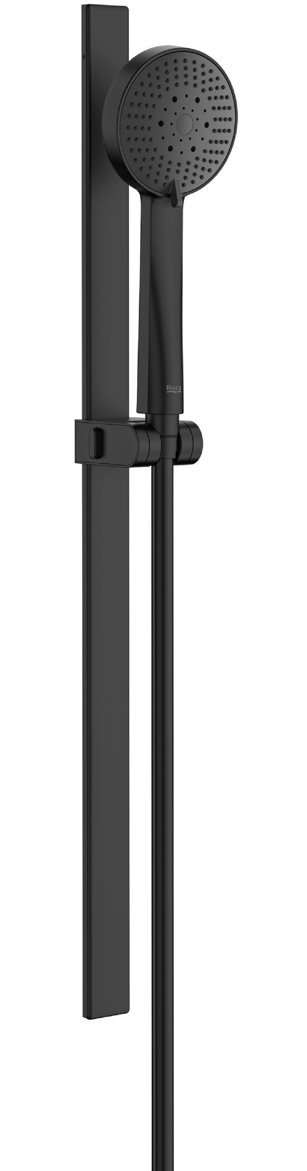 Roca Stella set doccia a parete nero A5B8E13NB0