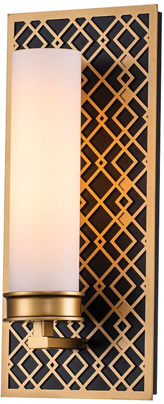 Elstead Lighting Ziggy lampada da parete 1x40 W oro ZIGGY1-LG