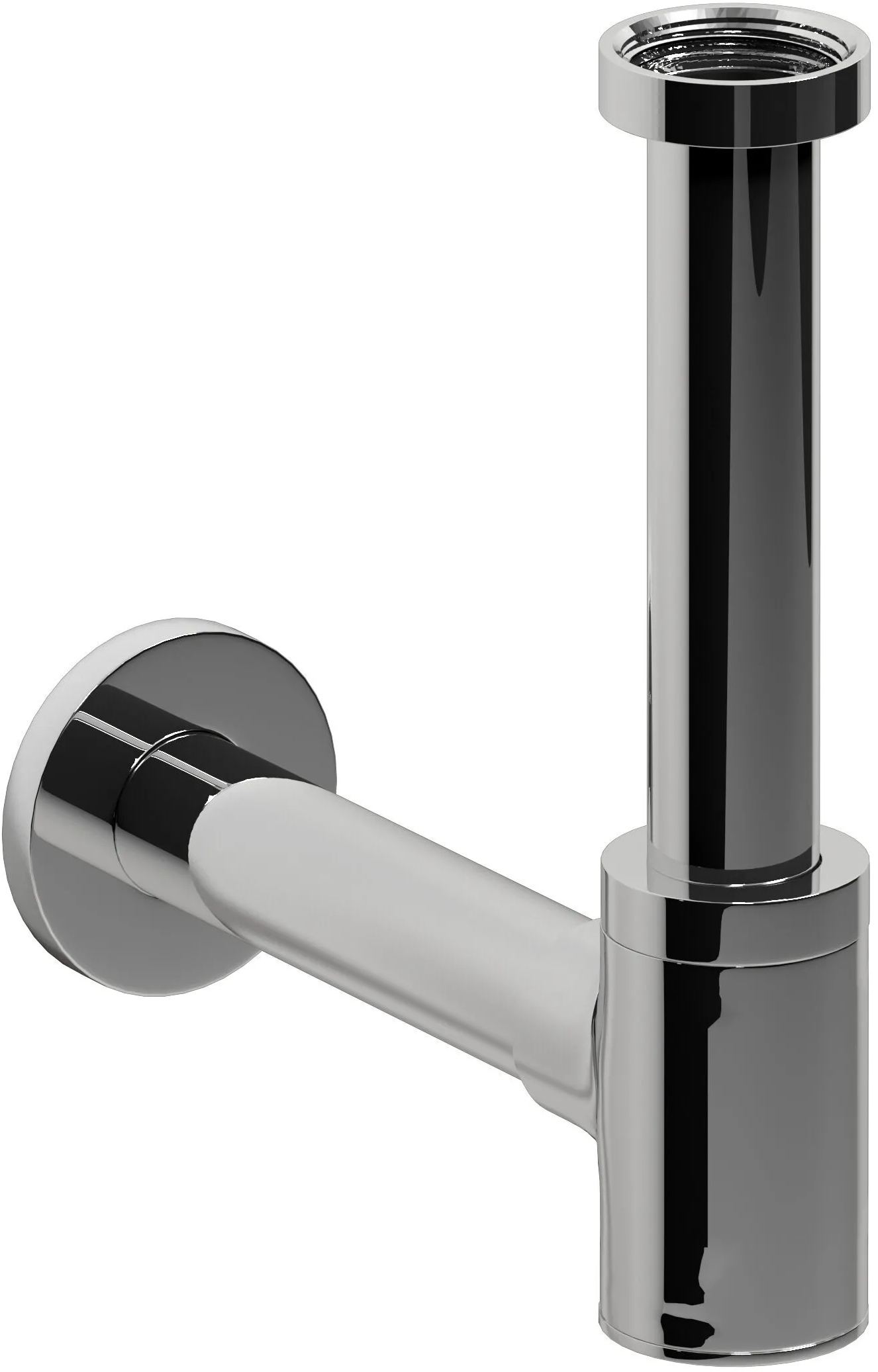 Clou InBe sifone per lavabo a bottiglia cromo IB/06.53002