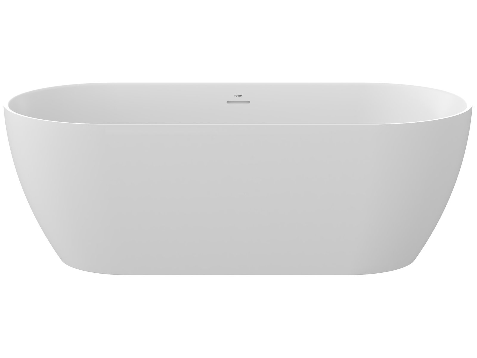Ravak Freedom O Tec vasca da bagno freestanding 170x77 cm ovale bianco CD61800000