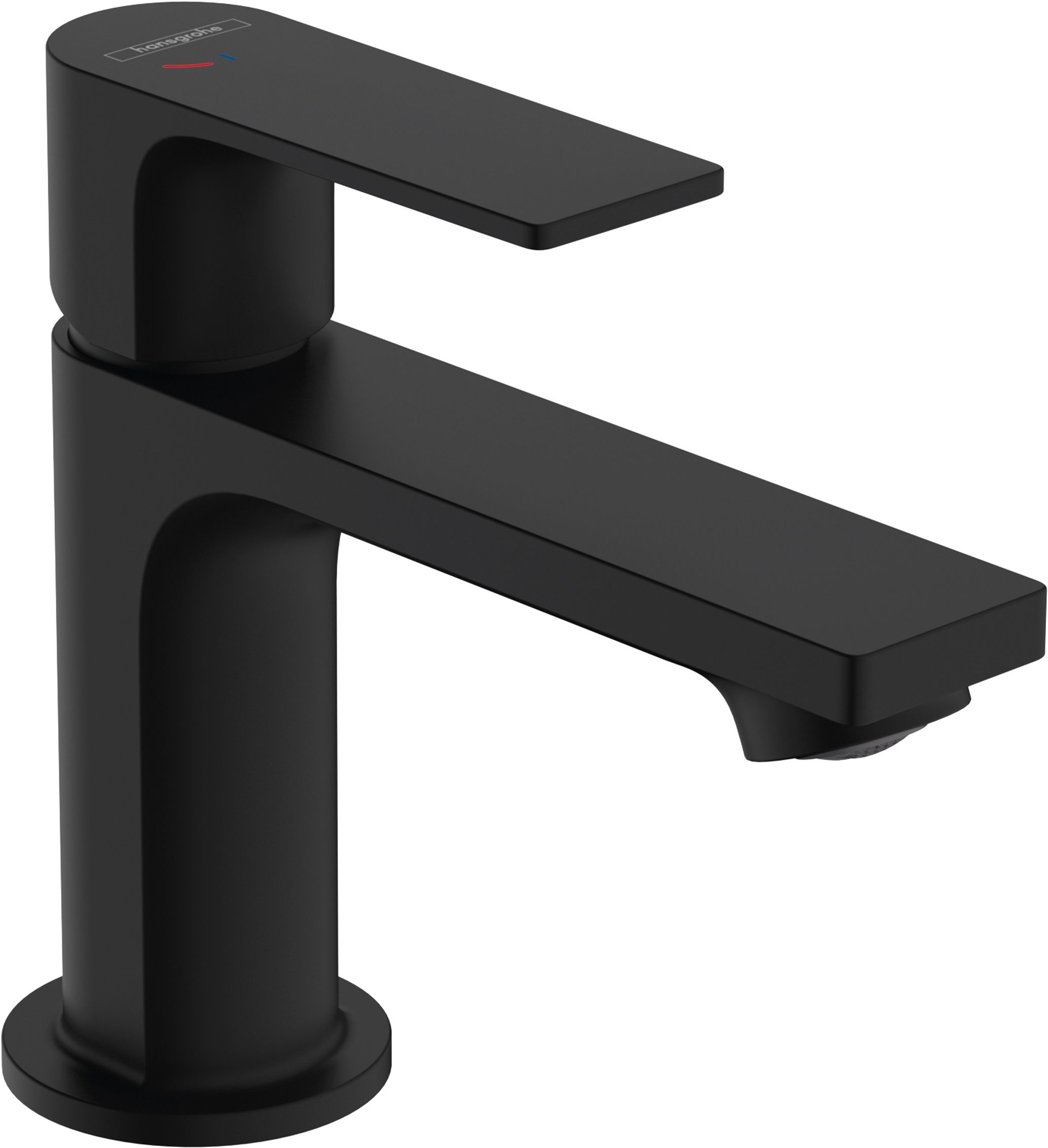 Hansgrohe Rebris E rubinetto per lavabo verticale nero 72587670
