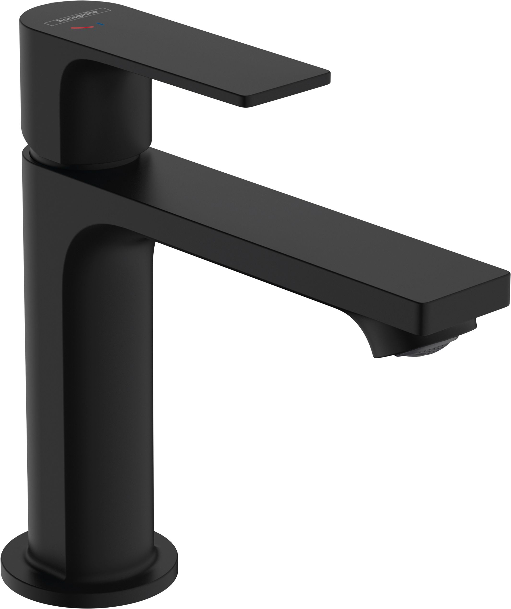 Hansgrohe Rebris E rubinetto per lavabo verticale nero 72589670