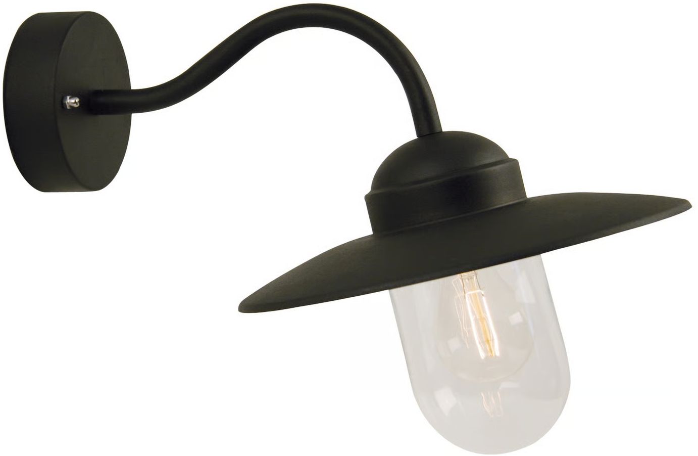 Nordlux Luxe lampada da parete per esterni 1x60 W nero 22671003