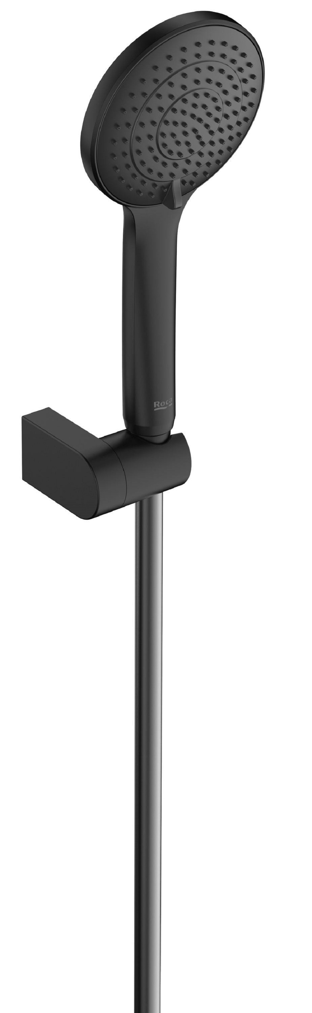 Roca Sensum set doccia a parete nero A5BG309NB0