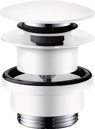 Hansgrohe tappo per lavabo bianco 50100700
