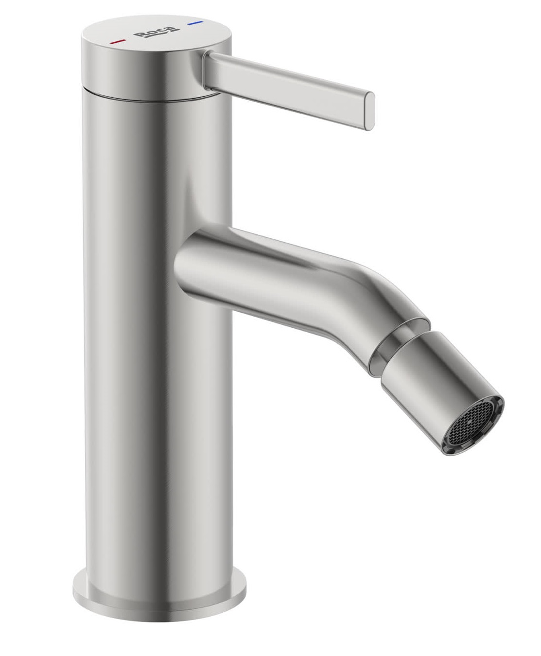Roca Ona rubinetto per bidet verticale acciaio A5A629ESM0