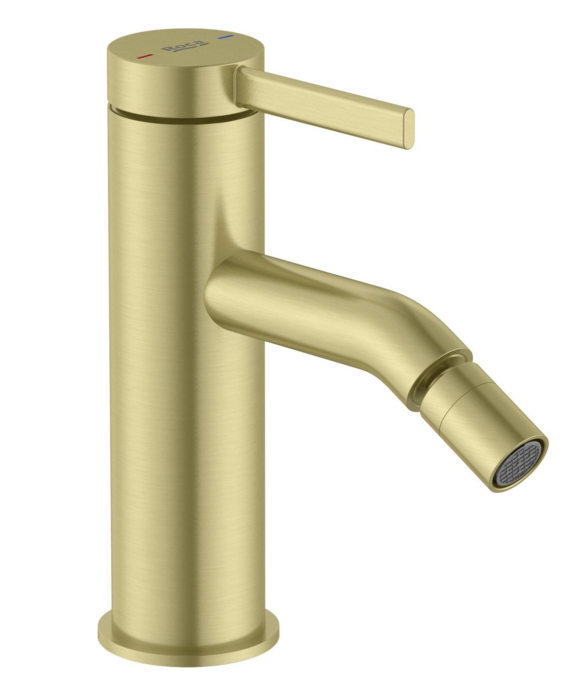 Roca Ona rubinetto per bidet verticale oro A5A629EVA0