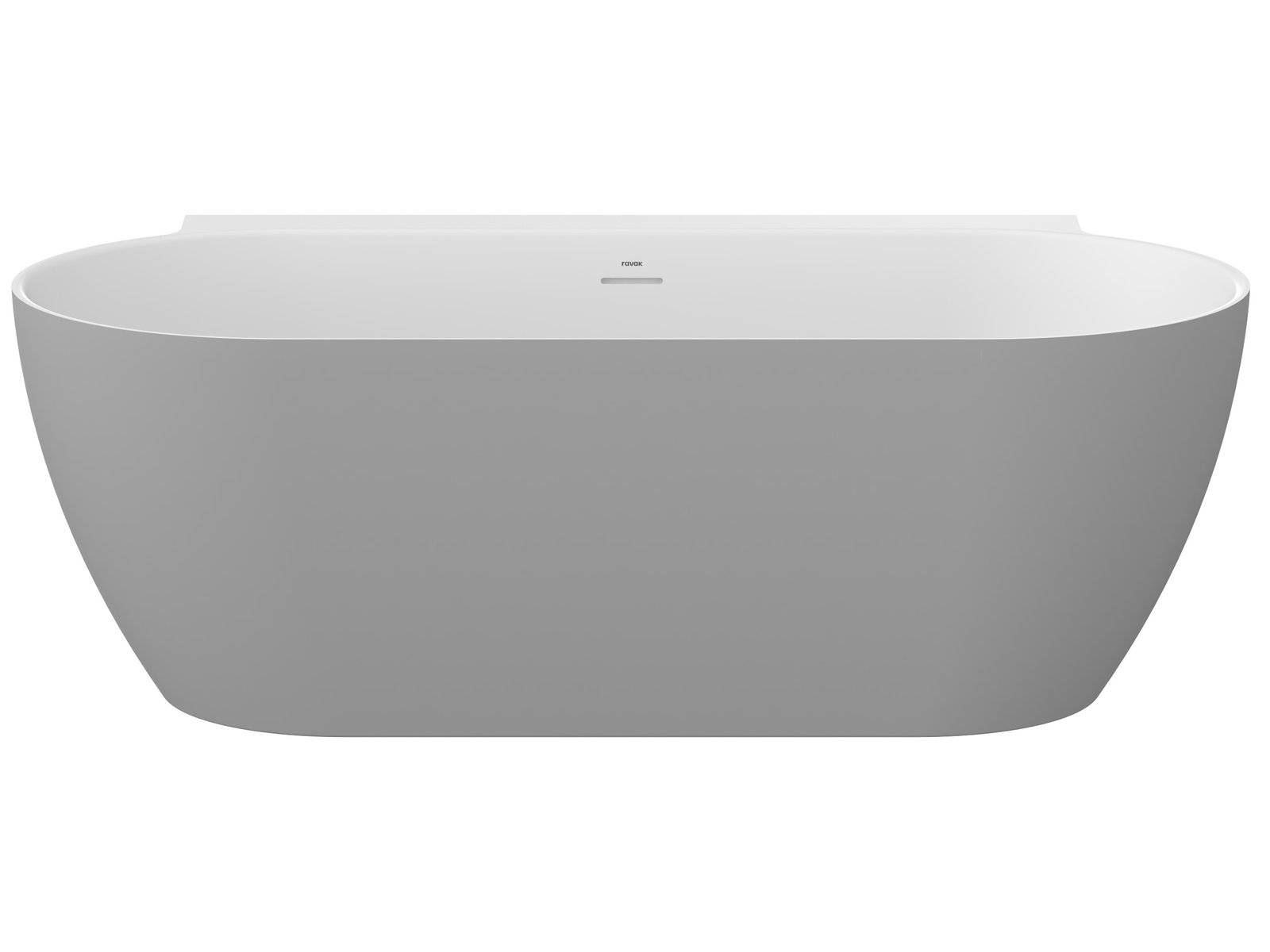 Ravak Freedom W II Tec vasca da bagno a parete 170x87 cm ovale bicolore CC71500000