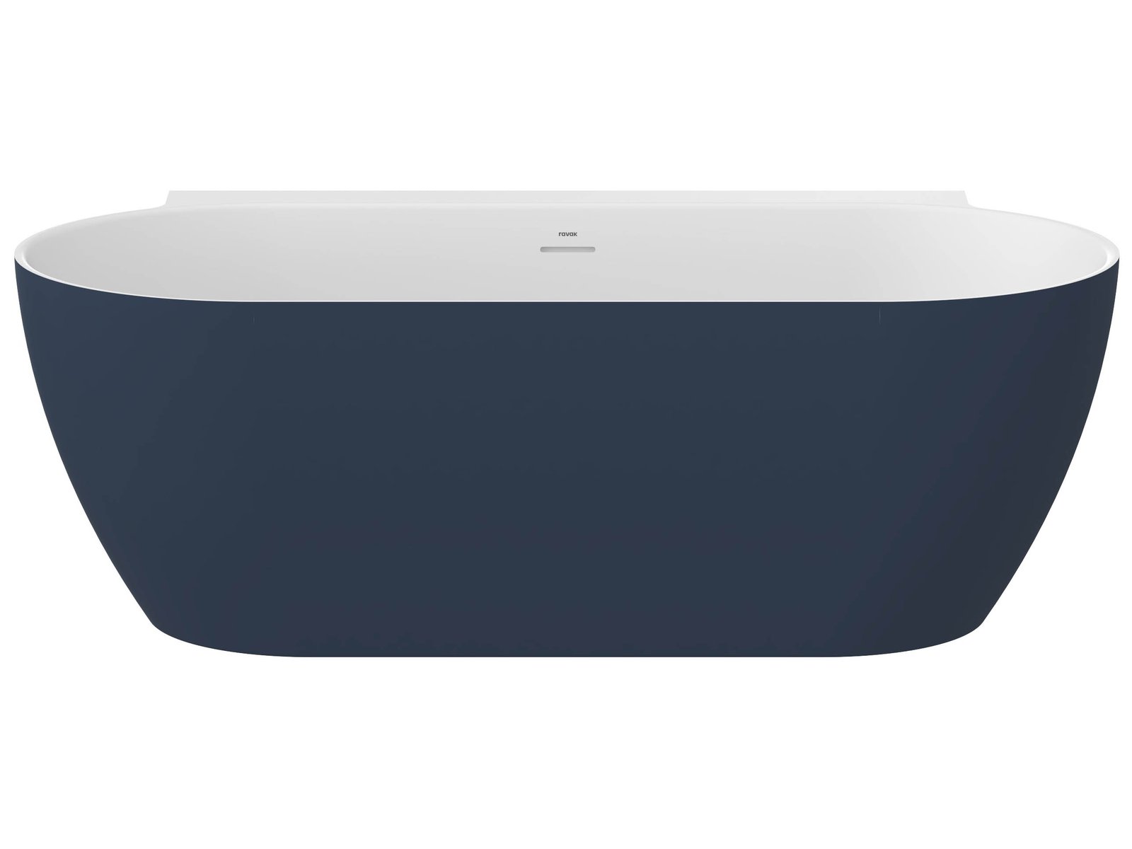 Ravak Freedom W II Tec vasca da bagno a parete 170x87 cm ovale bicolore CC71400000