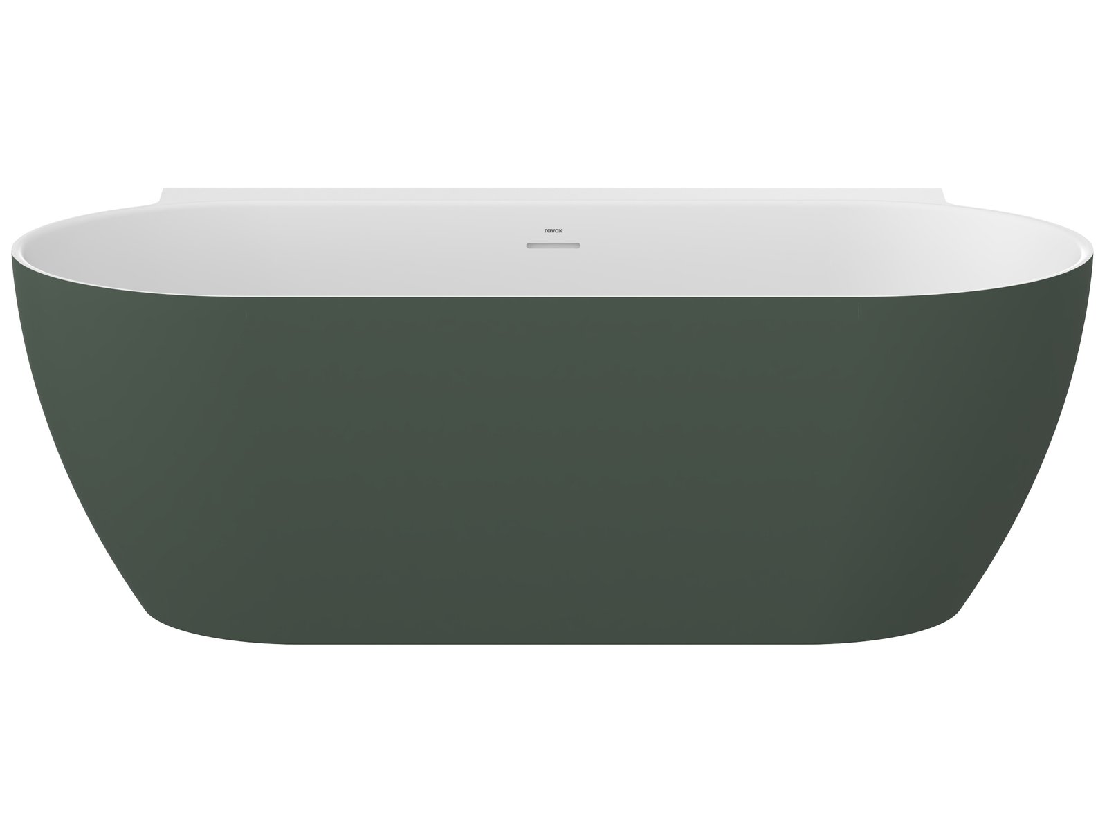 Ravak Freedom W II Tec vasca da bagno a parete 170x87 cm ovale bicolore CC71200000