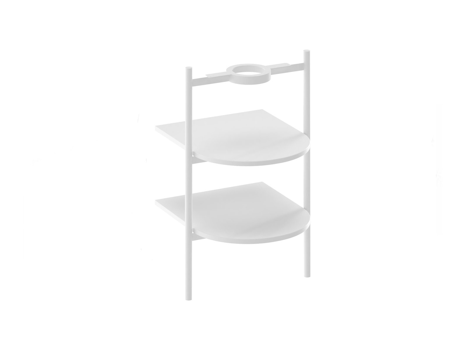 Ravak Yard consolle 46.8x49.5x76.5 cm sottolavabo a terra bianco D80000E004